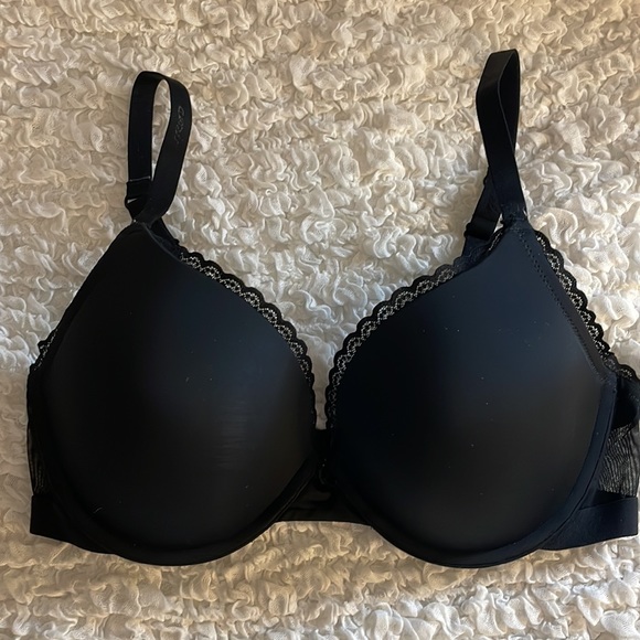 Aerie Black with Mini Lace Trim Bra - Picture 11 of 11